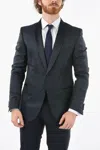 Corneliani Cc Collection All-over Geometric Drawing Reset Cerimo Shawl In Blue