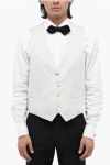 Corneliani Cc Collection Anthemion-print Refined Cermo Waistcoat With 4