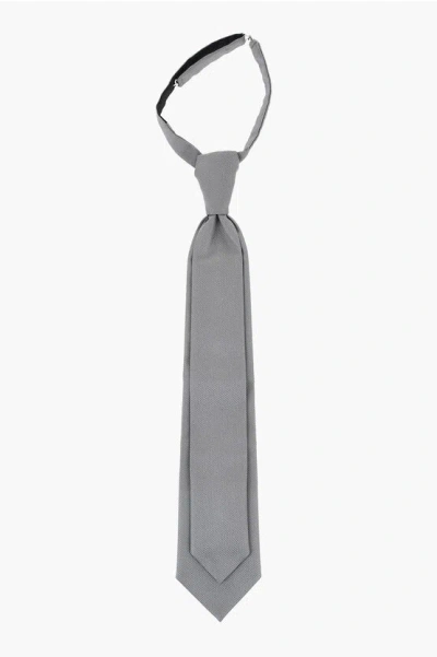 Corneliani Cc Collection Ascot Tie And Pocket Square Set