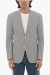 Corneliani Cc Collection Awning Striped Half-lined Refined 2-buttons Bl