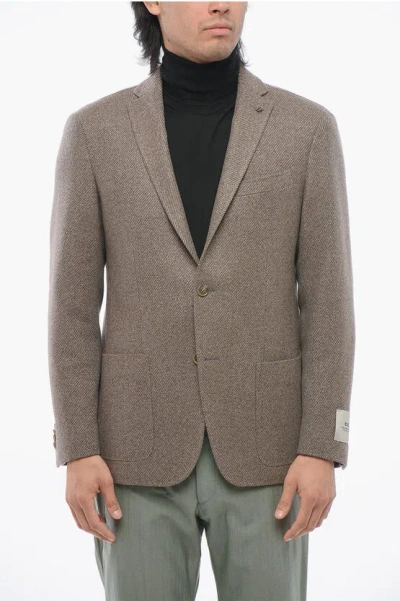 Corneliani Cc Collection Cashmere-blended Right Blazer
