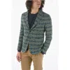 Corneliani Cc Collection Checked Side Vents Notch Lapel Papiro 2-button