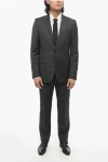 Corneliani Cc Collection Cool Wool Refined Suit In Multi