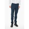 Corneliani Cc Collection Cotton And Linen Blend Reset Pants
