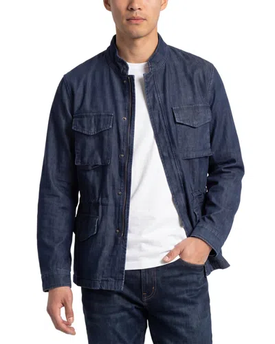 Corneliani Cc Collection Denim Utility Jacket In Multi