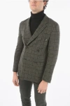 Corneliani Cc Collection District Check Motif Reset Double-breasted Bla