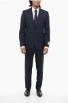 Corneliani Cc Collection District Check Reset Virgin Wool Suit