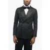 Corneliani Cc Collection Double-breasted Cerim. Reward Jacquard Virgin