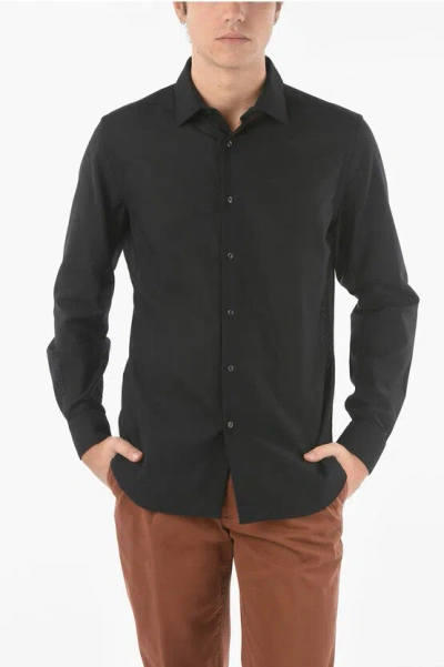Corneliani Cc Collection Floral Patterned Popeline Shirt Grösse 38