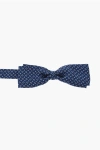 Corneliani Cc Collection Geometric Patterned Silk Bow Tie