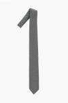 Corneliani Cc Collection Geometric Patterned Silk Tie