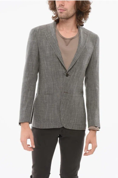 Corneliani Cc Collection Half-lined Refined Blazer