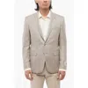 Corneliani Cc Collection Half-lined Refined Silk Blend Blazer