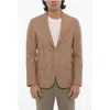 Corneliani Cc Collection Half-lined Retailored Suit With Check Pattern