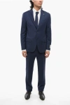 Corneliani Cc Collection District Check Reset Virgin Wool Suit