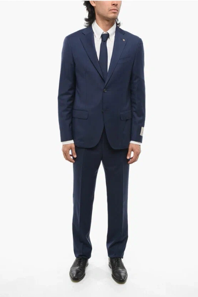 Corneliani Cc Collection Half-lined Right Virgin Wool Suit