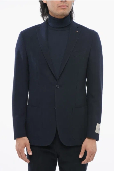 Corneliani Cc Collection Hopsack Right Blazer