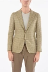 Corneliani Cc Collection Houndstooth Notch Lapel Reward 2-button Blazer