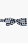 Corneliani Cc Collection Houndstooth Patterned Silk Bow Tie