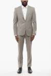 Corneliani Cc Collection Houndstooth Reset Virgin Wool Suit Grösse 52