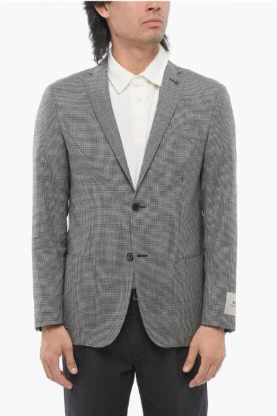 Corneliani Cc Collection Houndstooth Right Blazer