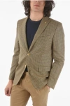 Corneliani Cc Collection Houndstooth Side Vents Notch Lapel Reset 2-but