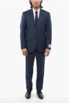Corneliani Cc Collection District Check Reset Virgin Wool Suit