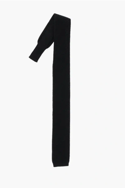 Corneliani Cc Collection Knitted Cotton Tie
