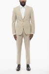 Corneliani Cc Ollection Virgin Wool Reset Suit With Notch Lapel Grösse 52