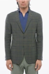 Corneliani Cc Collection Linen-blended Right Blazer