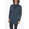Corneliani Cc Collection O.wear Hidden Closure Balmacaan Coat