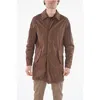 Corneliani Cc Collection O.wear Hidden Closure Balmacaan Coat