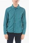 Corneliani Cc Collection O.wear Nylon Stretch Hydras Overshirt With Sna