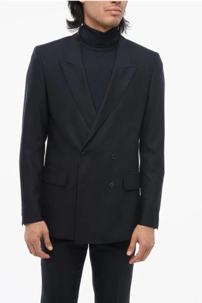 Corneliani Cc Collection Peak Lapel Reset Blazer