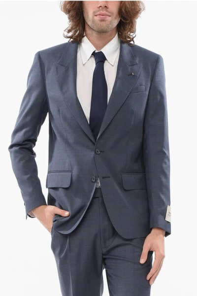 Corneliani Cc Collection Peak Lapel Reset Suit