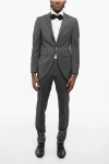Corneliani Cc Collection Pinstriped Center Vent Peak Lapel Cerim.refine