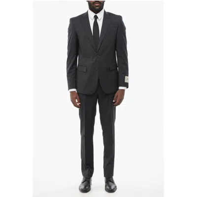 CORNELIANI CC COLLECTION PINSTRIPED REFINED VIRGIN WOOL MEN'S SUIT