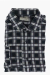 Corneliani Cc Collection Plaid Check Cotton Shirt With Standard Collar In Multi