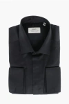 Corneliani Cc Collection Popeline Cotton Shirt With Hidden Buttoning