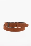 Corneliani Cc Collection Reversible Suede Belt 30mm