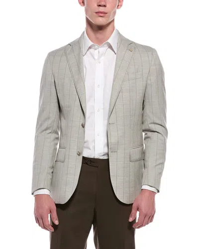 Corneliani Cc Collection Semi-lined Wool Blazer In Neutral