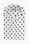 Corneliani Cc Collection Short-sleeved Scarab Shirt With Button-down Co Grösse 39