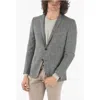 Corneliani Cc Collection Side Vents Notch Lapel Reset 2-button Blazer