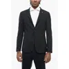 Corneliani Cc Collection Side Vents Notch Lapel Unlined 3-button Blazer