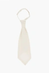 Corneliani Cc Collection Silk And Lurex Ascot Tie