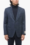 Corneliani Cc Collection Silk Bland Right Half-lined Blazer