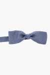 Corneliani Cc Collection Silk Bow Tie In Blue