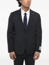 Corneliani Cc Collection Single-breasted Suit In Black
