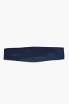 Corneliani Cc Collection Solid Color Silk Cummerbund In Blue