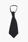 Corneliani Cc Collection Solid Color Virgin Wool Ascot Tie
